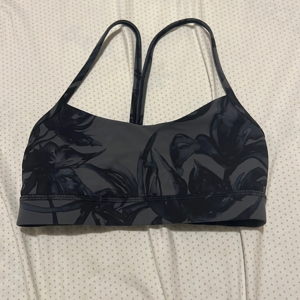 floral lulu lemon bra, worn once